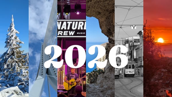 My 2026 Travel Calendar